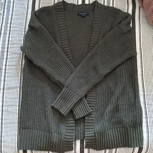 American eagle green cardigan
